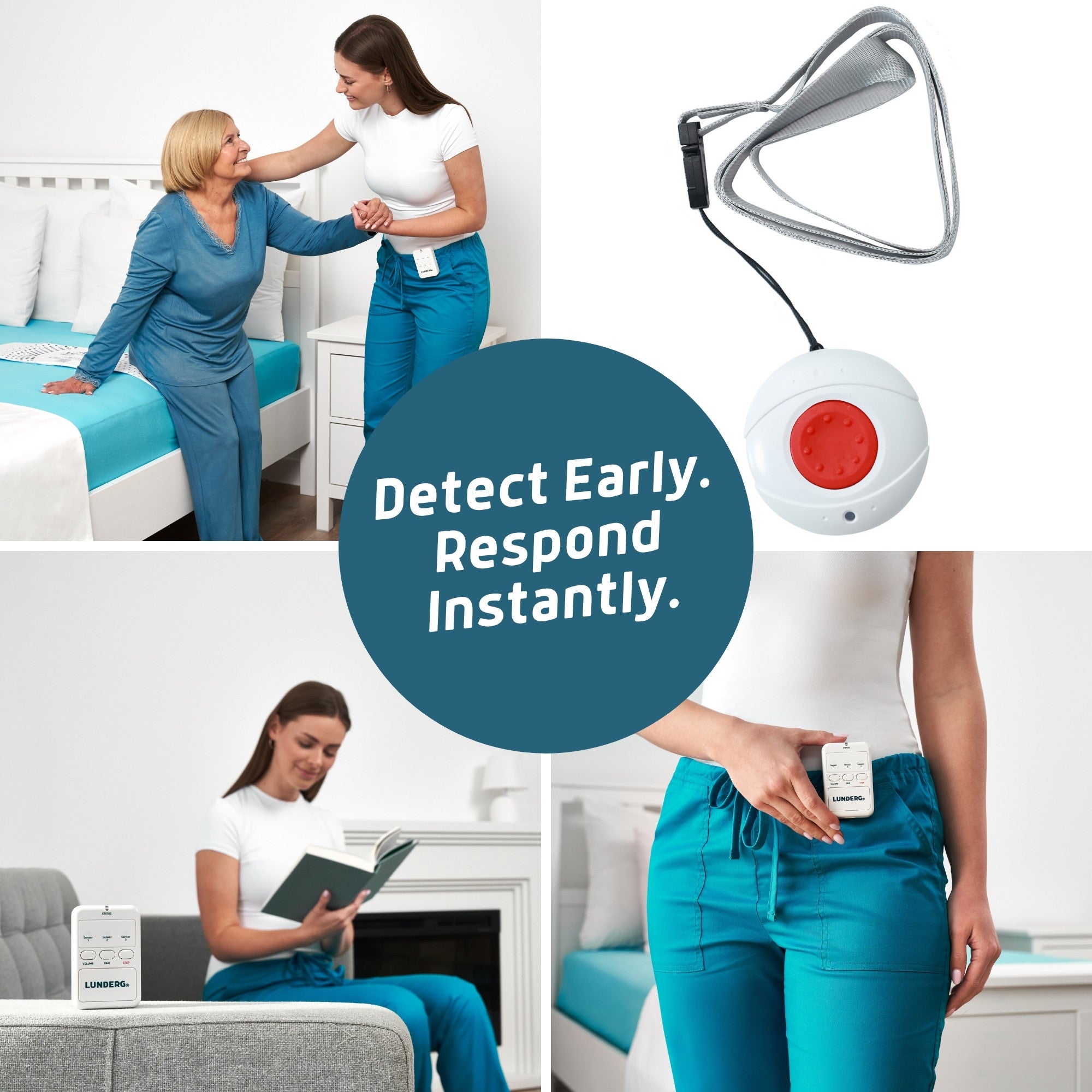Bed Alarm & Call Button Bundle