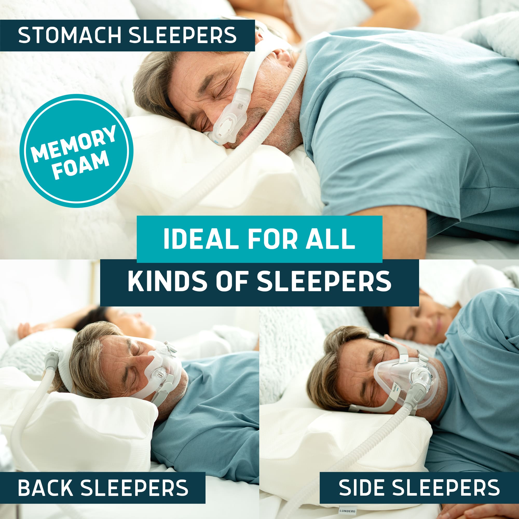 Memory Foam CPAP Pillow