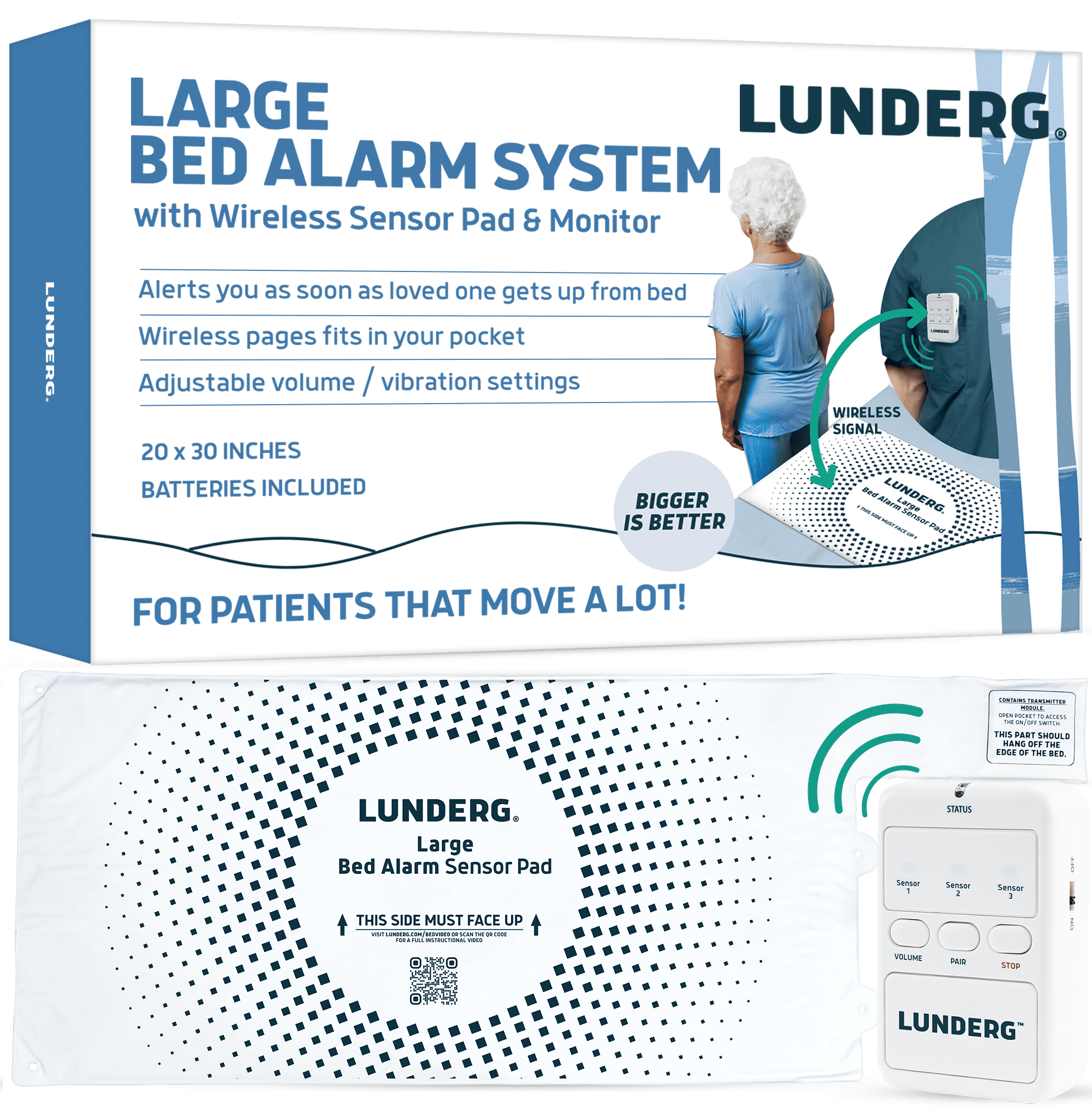 Large Bed Alarms