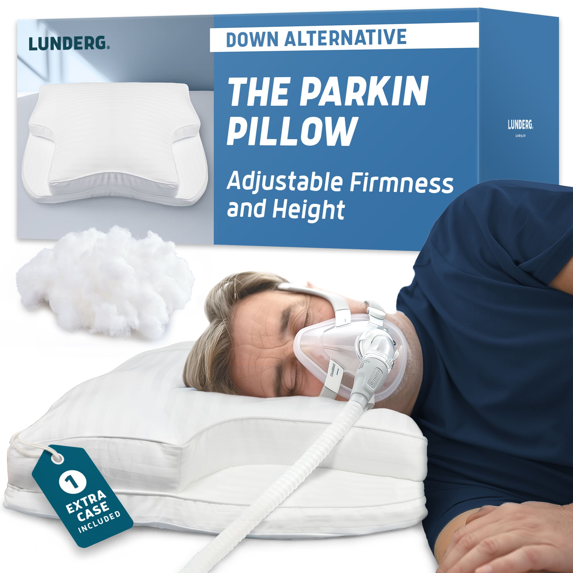Down Alternative Parkin CPAP Pillow