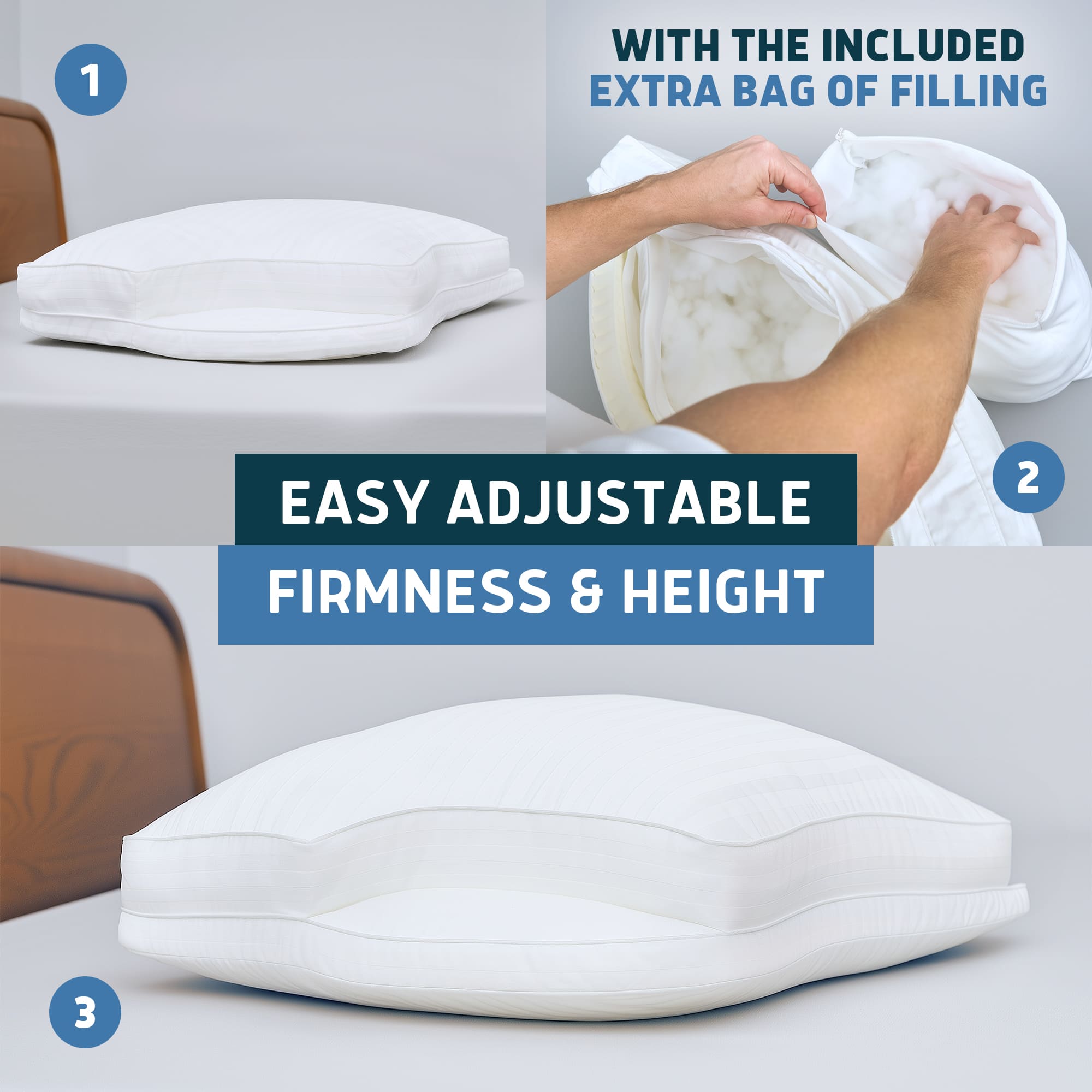 Down Alternative Parkin CPAP Pillow