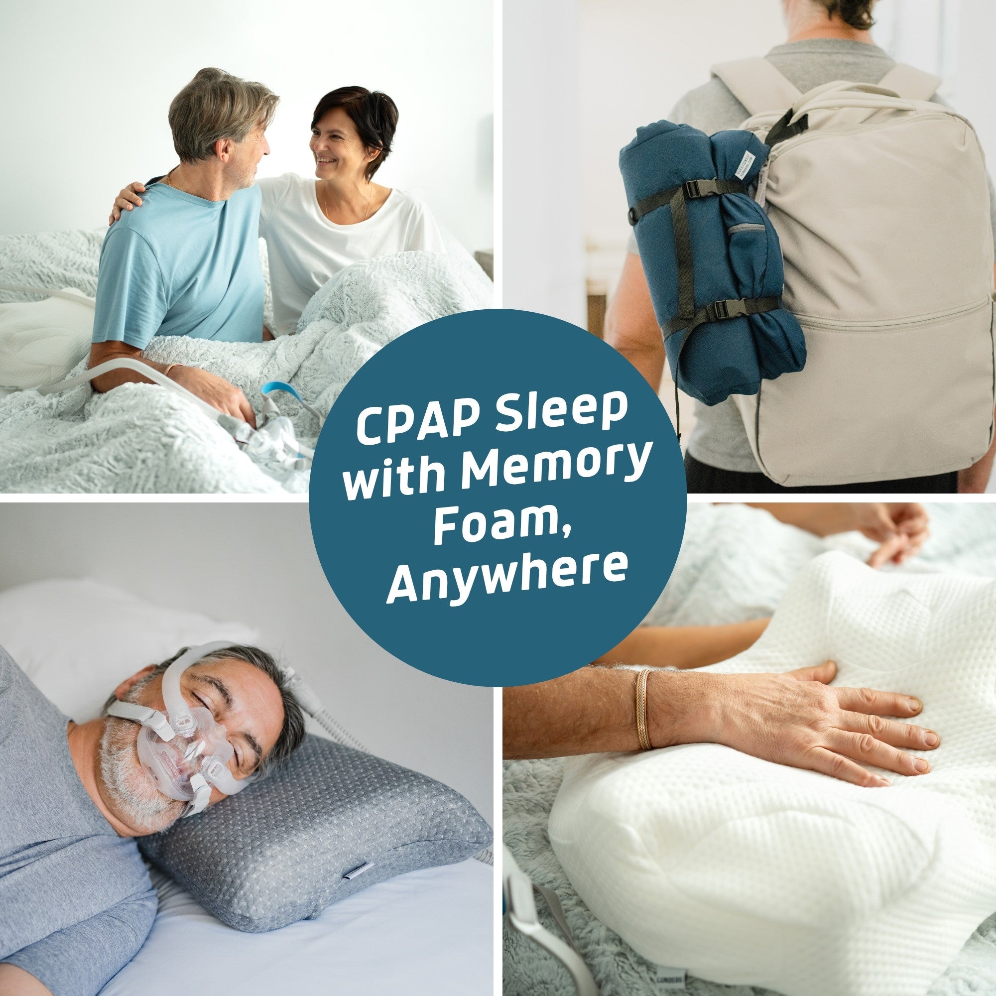 Memory Foam CPAP Pillows Bundle
