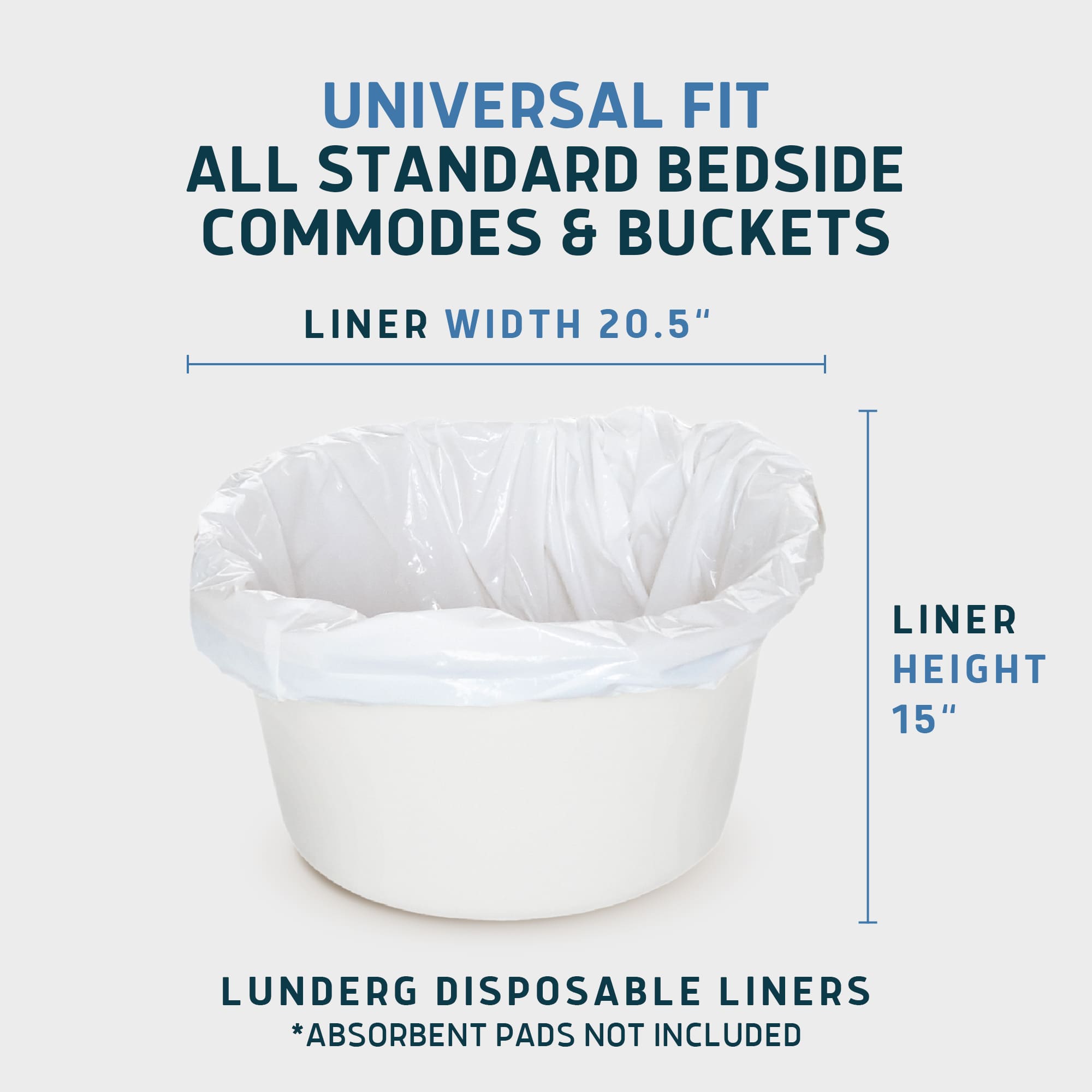 Commode Liners Value Pack