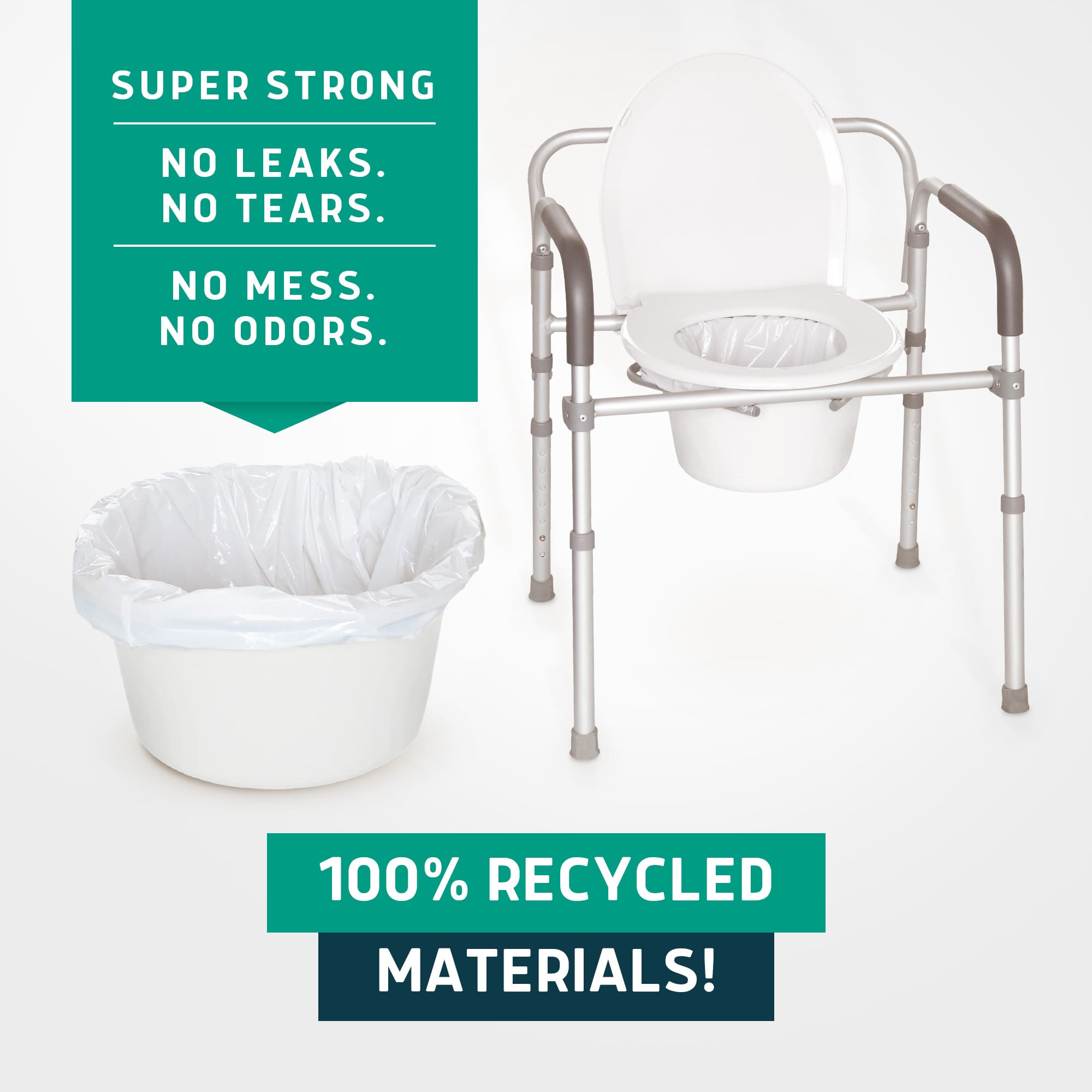 Recycled Commode Liners Value Pack