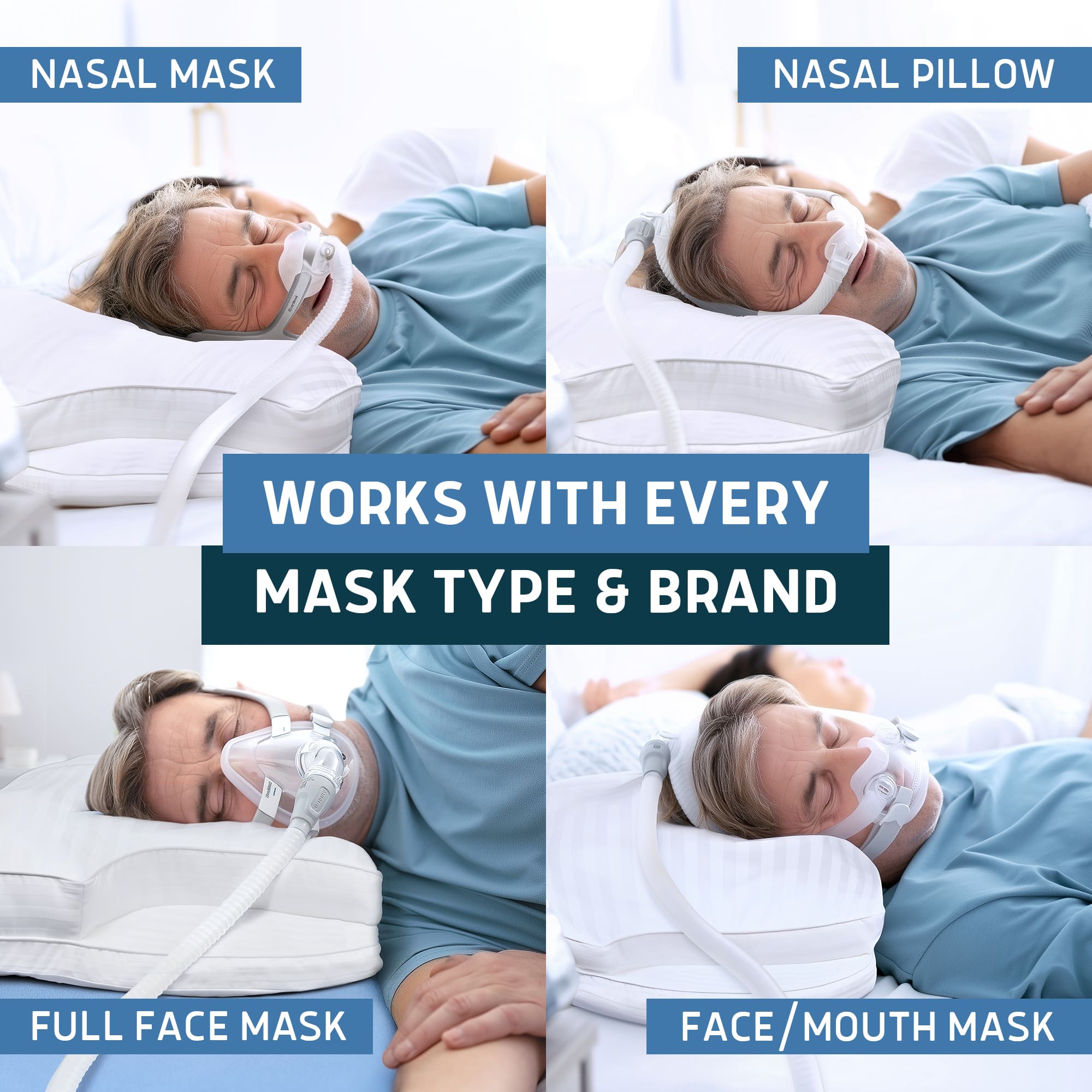 Down Alternative Parkin CPAP Pillow