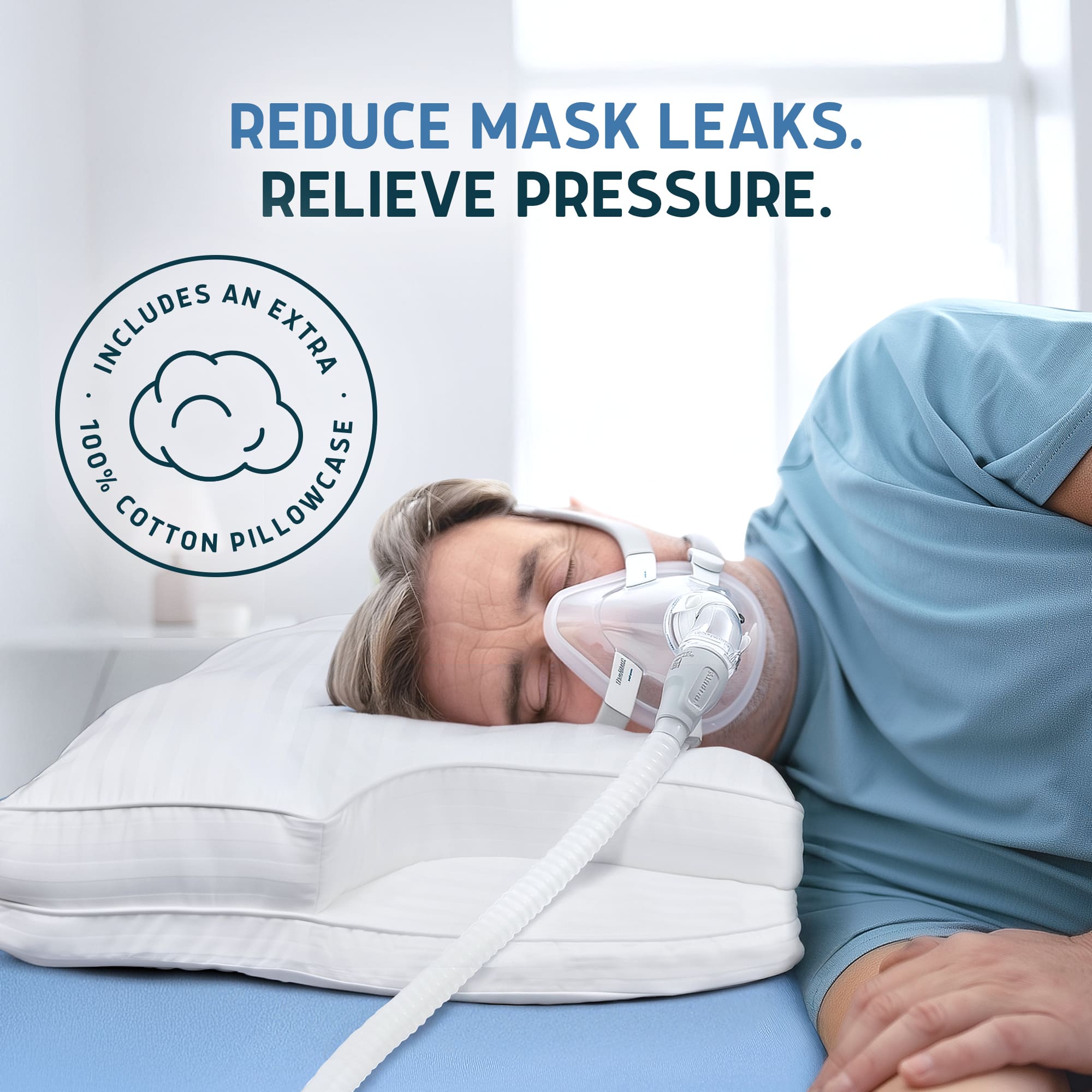 Down Alternative Parkin CPAP Pillow