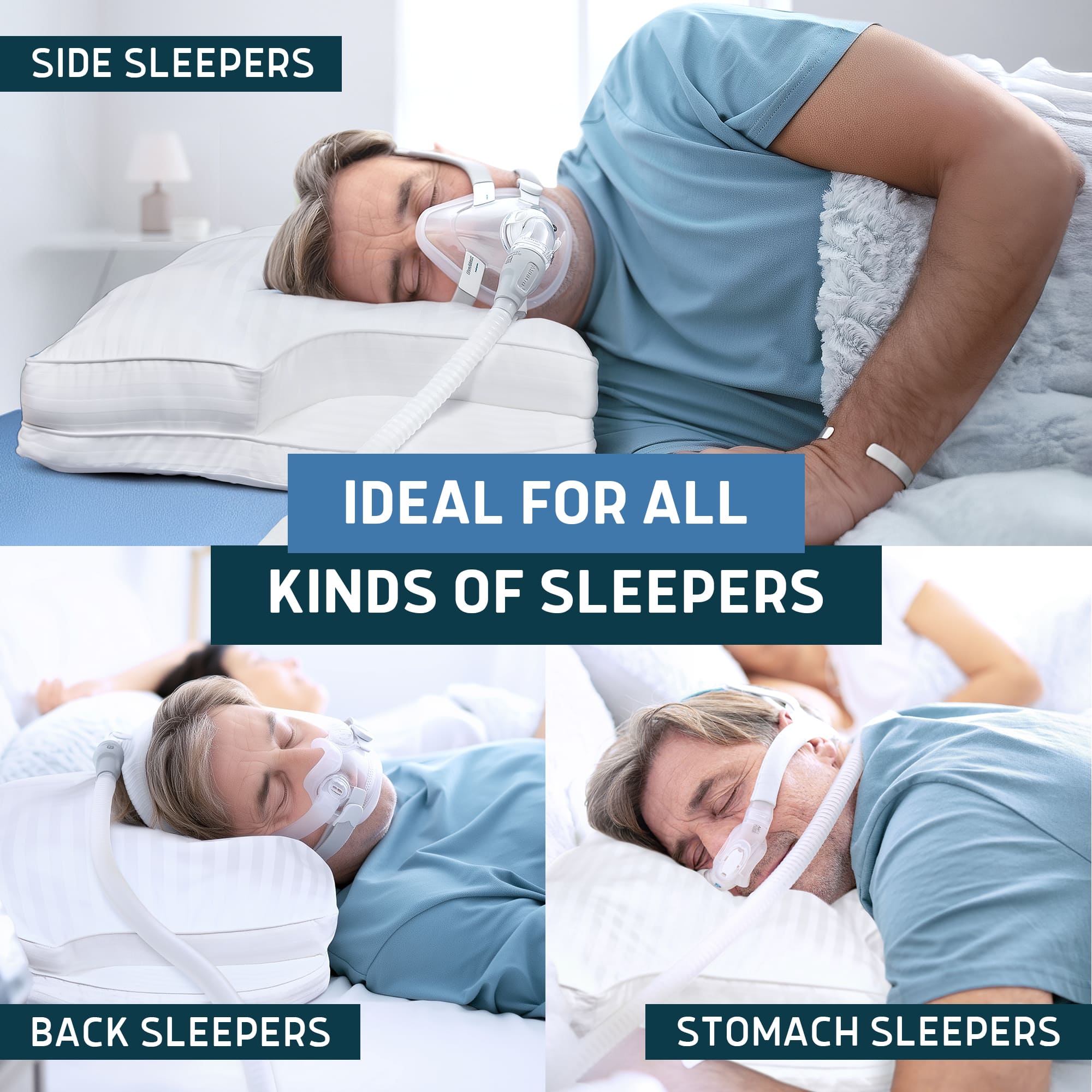 Down Alternative Parkin CPAP Pillow