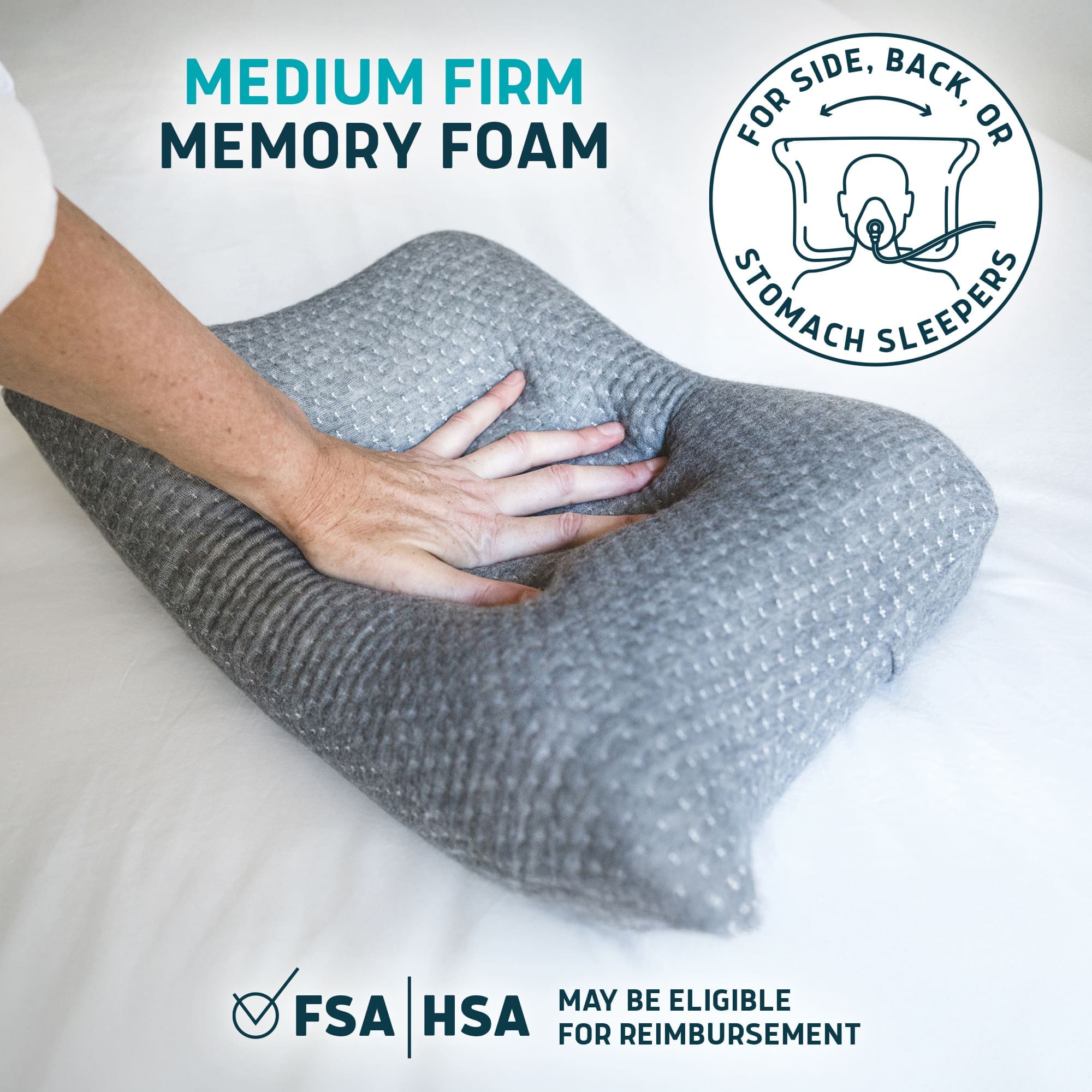 Memory Foam CPAP Pillows Bundle