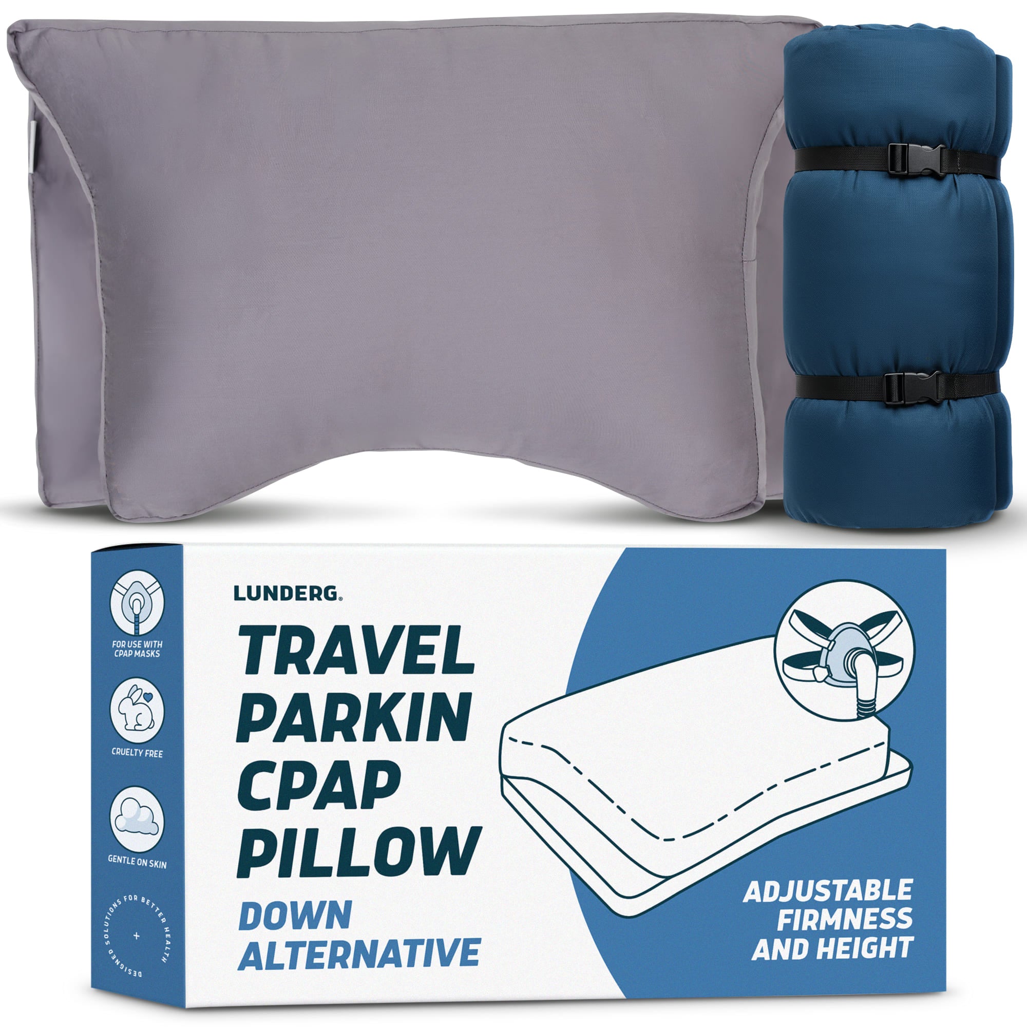 Travel-Size Parkin CPAP Pillow