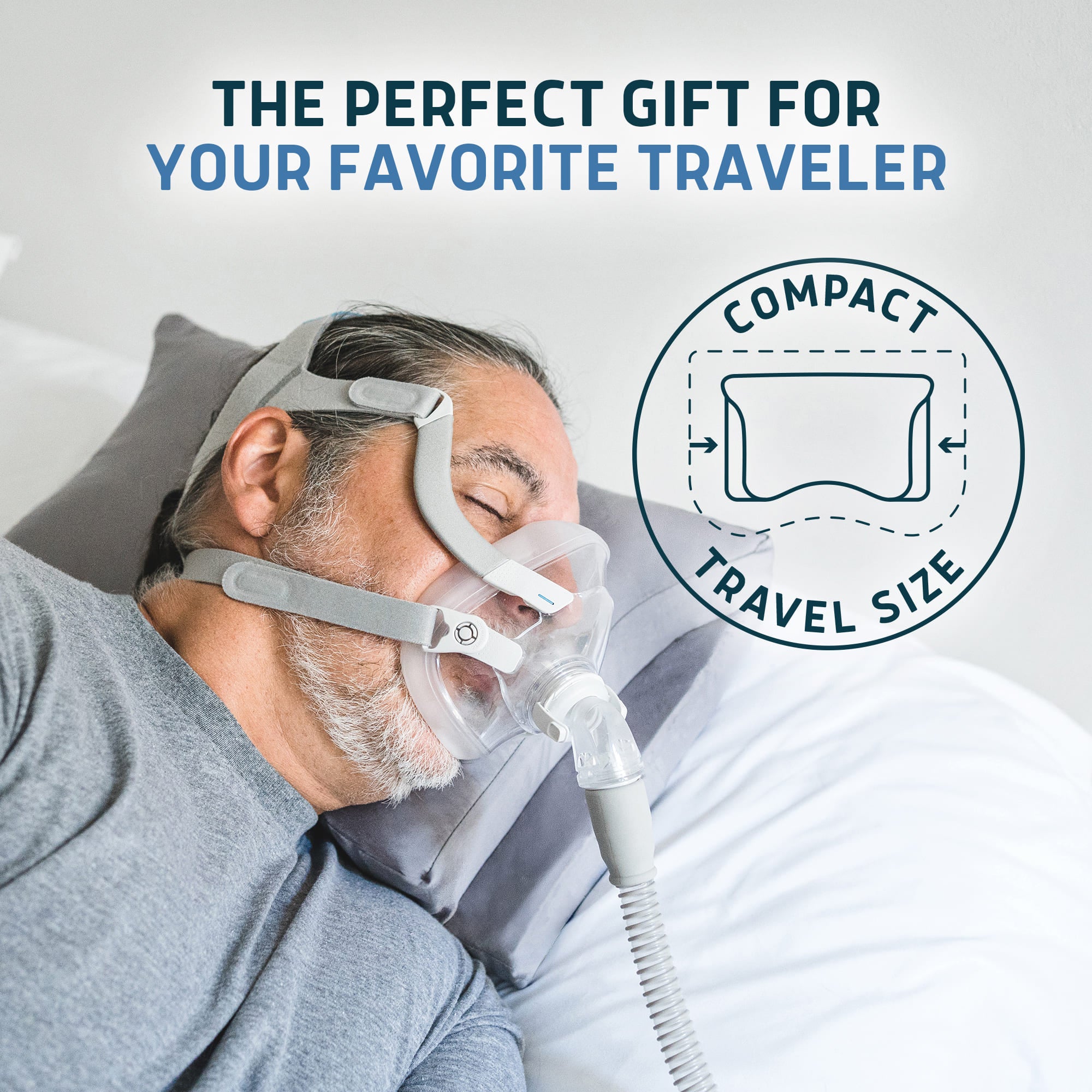 Travel-Size Parkin CPAP Pillow