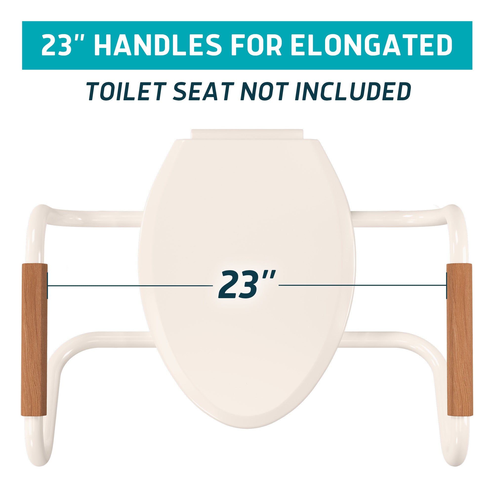 Handrails Replacement for Raised Toilet Seats