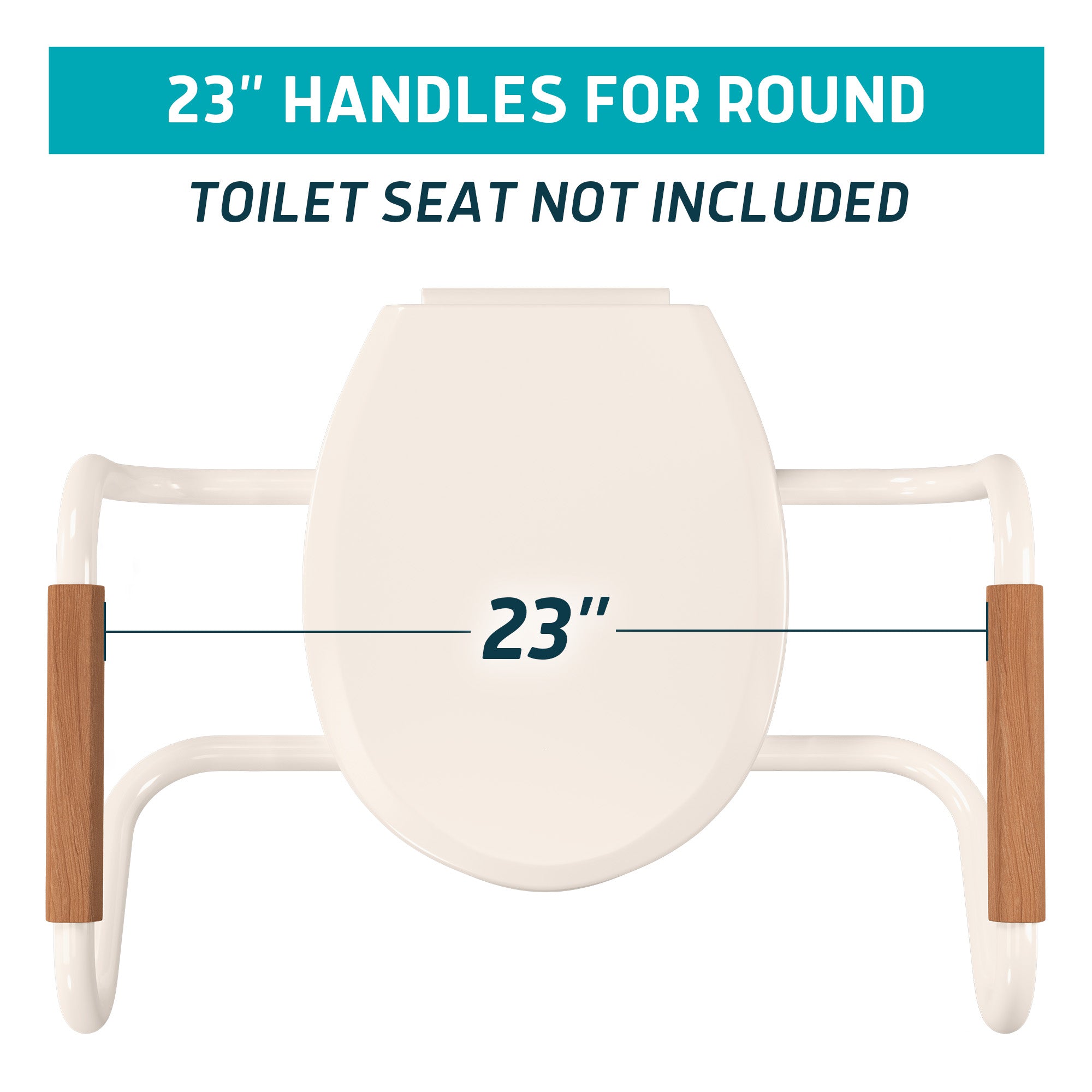 Handrails Replacement for Raised Toilet Seats
