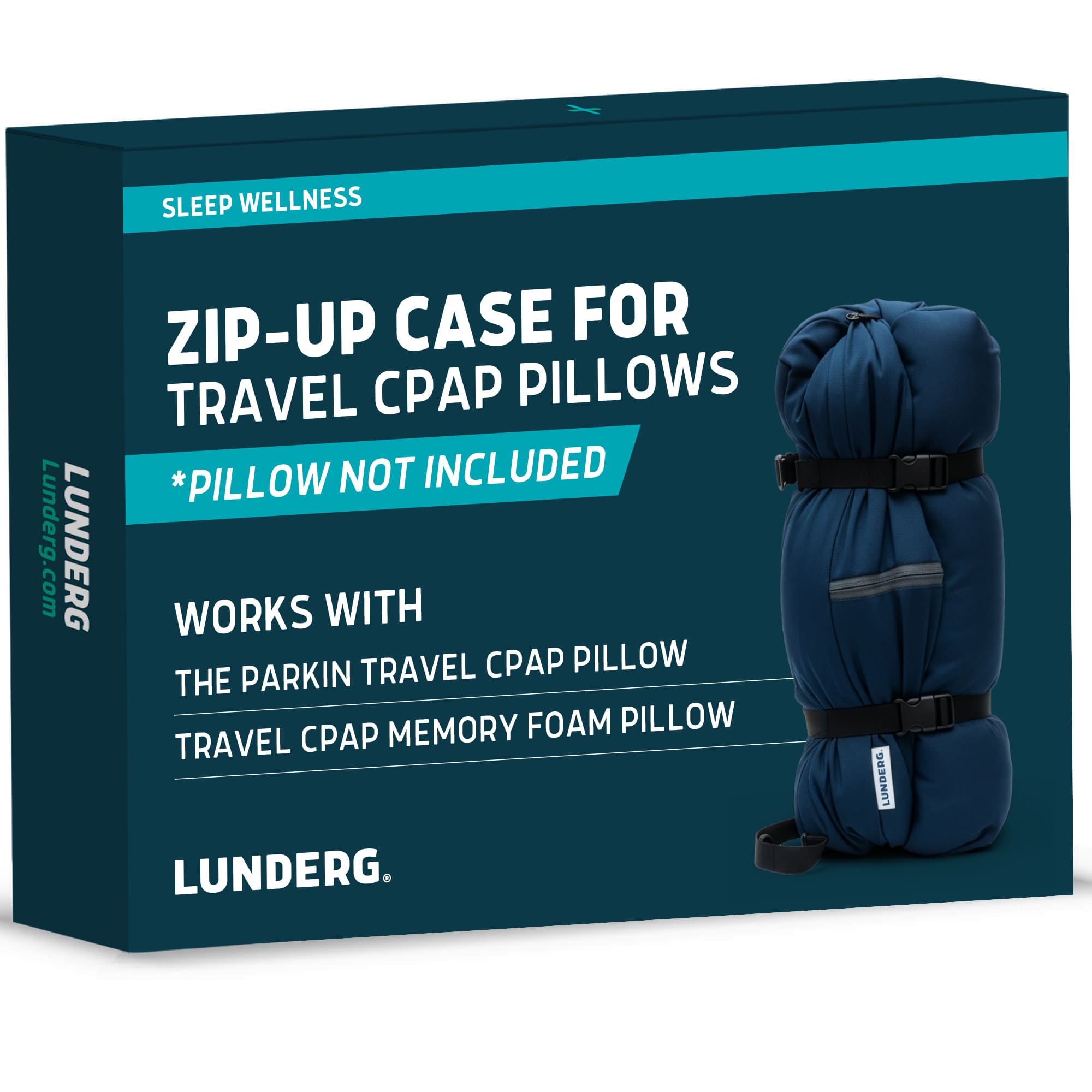 Zip Up Bag Replacement for Travel CPAP Pillow