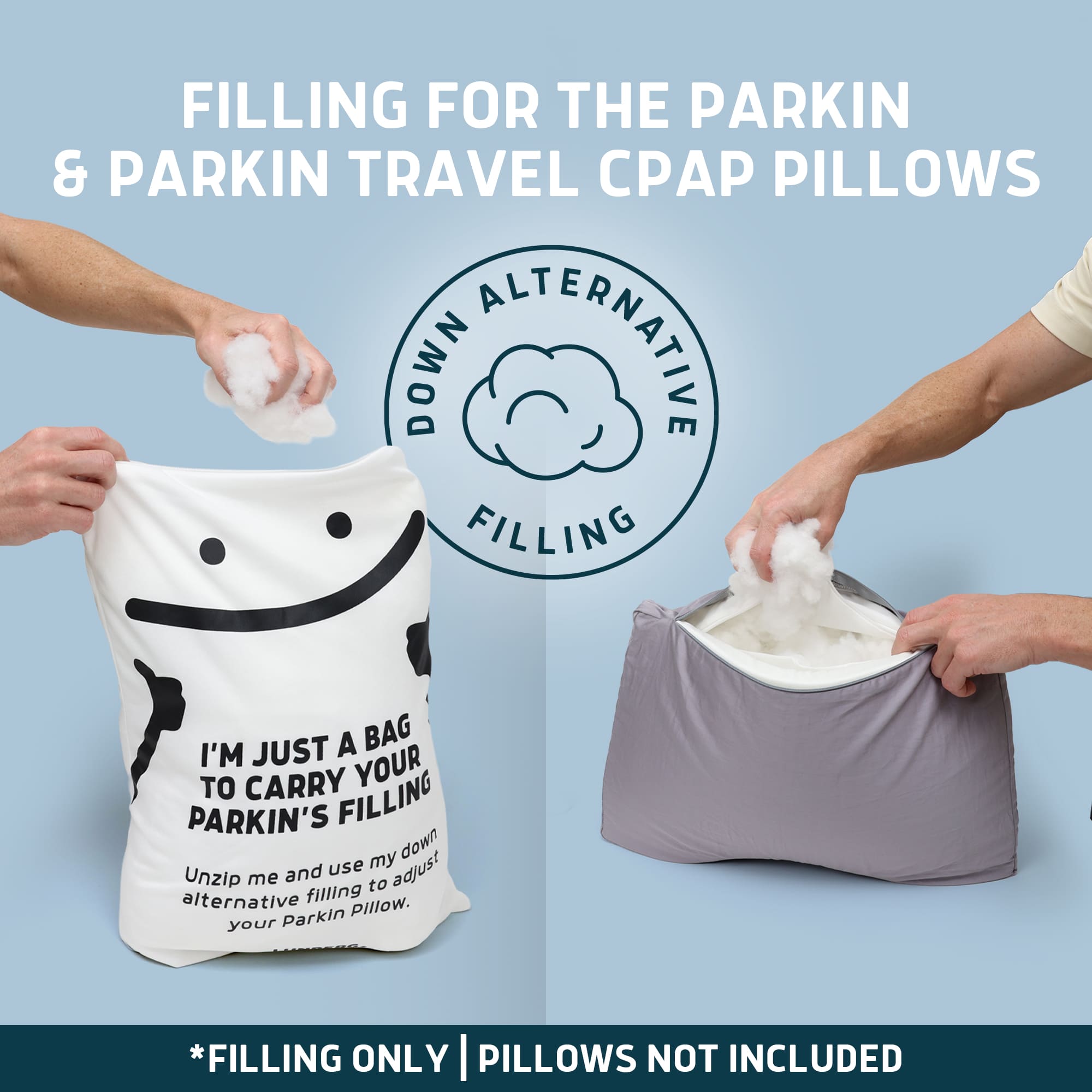 Filling Replacement for Parkin CPAP Pillow