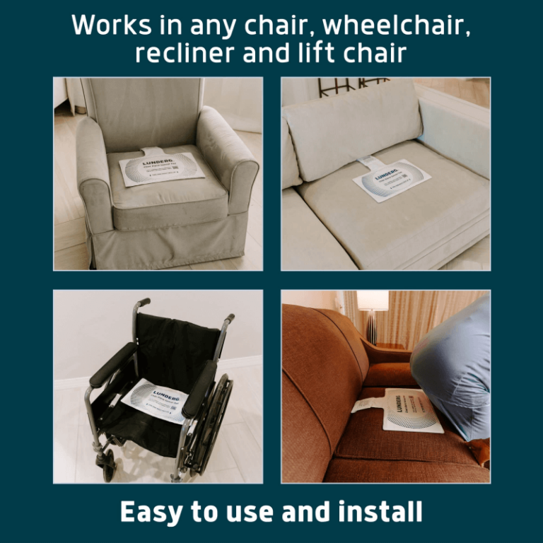 Chair Alarm Wireless Sensor Pad - Add-on Or Replacement | Lunderg