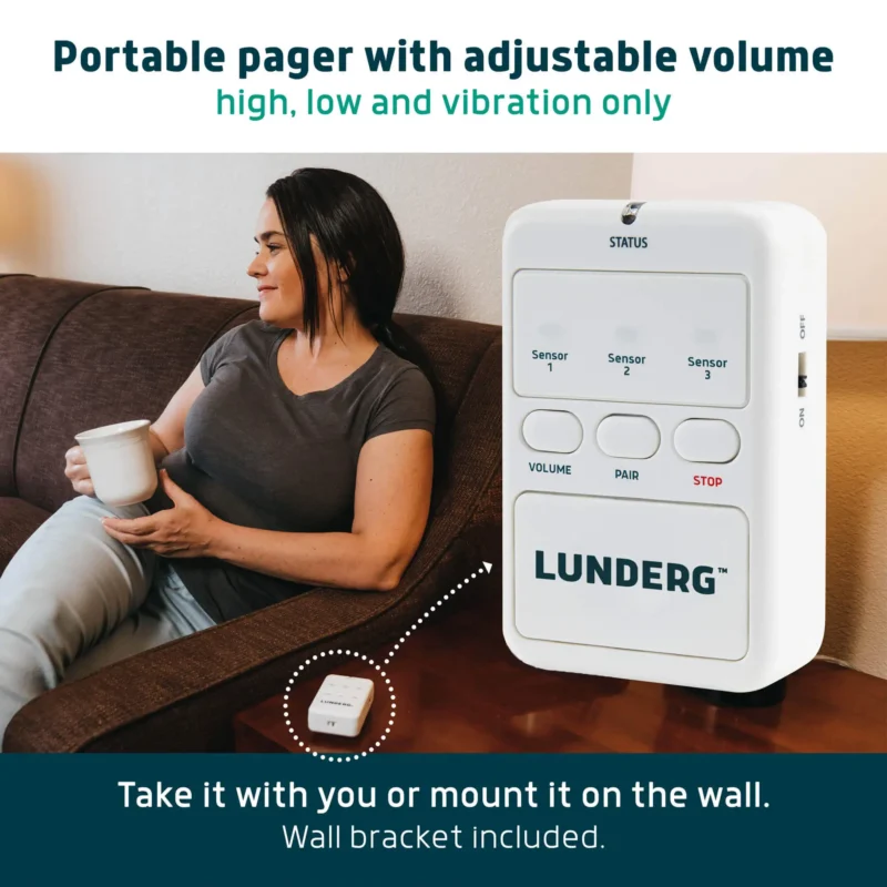 B08WJ7ZWQ7.PT03 bed alarm pager or monitor