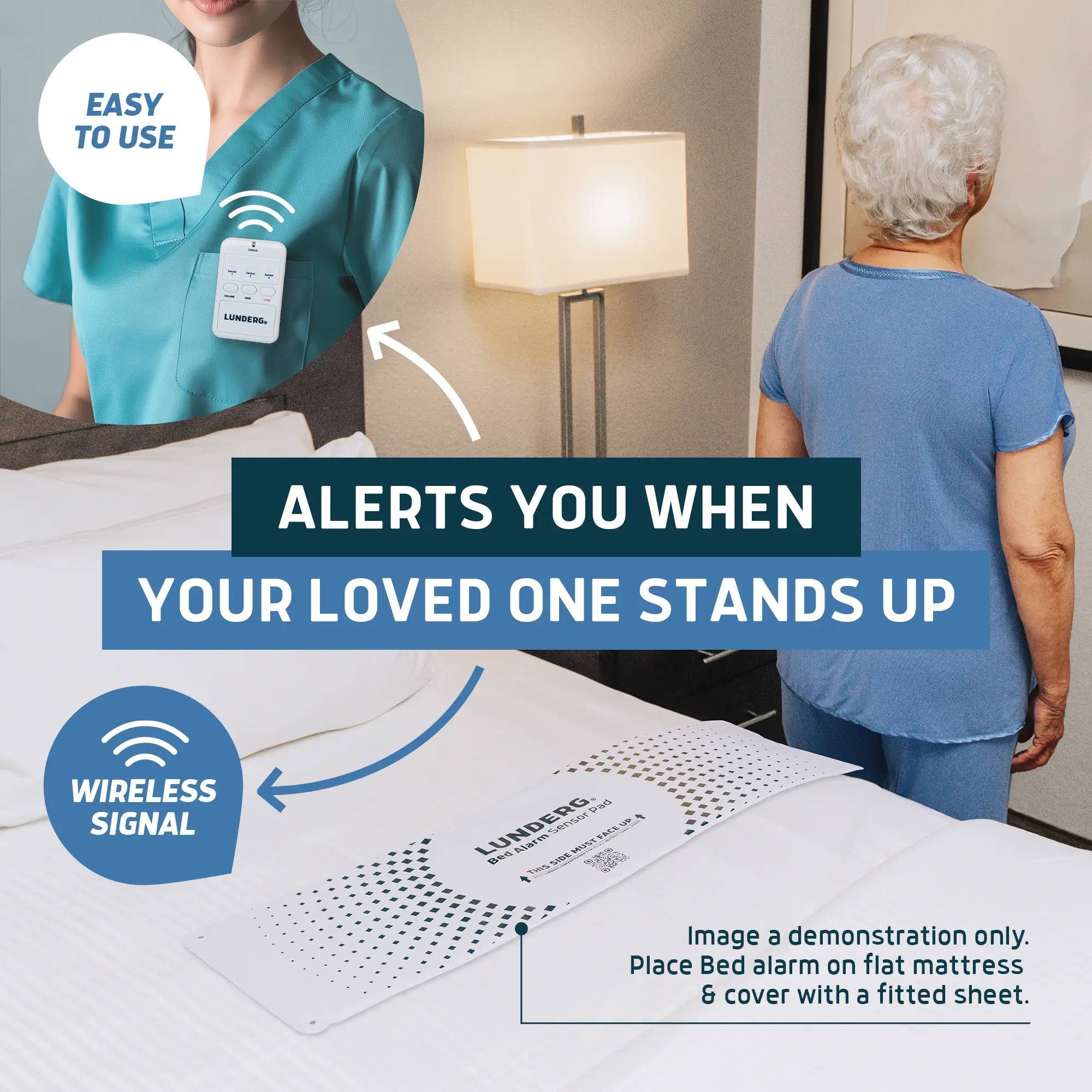 B0BS1N62H8.PT01 bed alarm easy to use