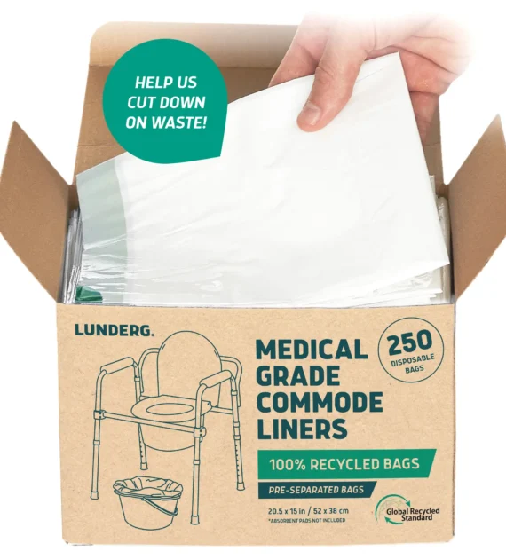 B0CT92KNZJ.MAIN.OP2 250 commode liners for bedside made with recycled materials
