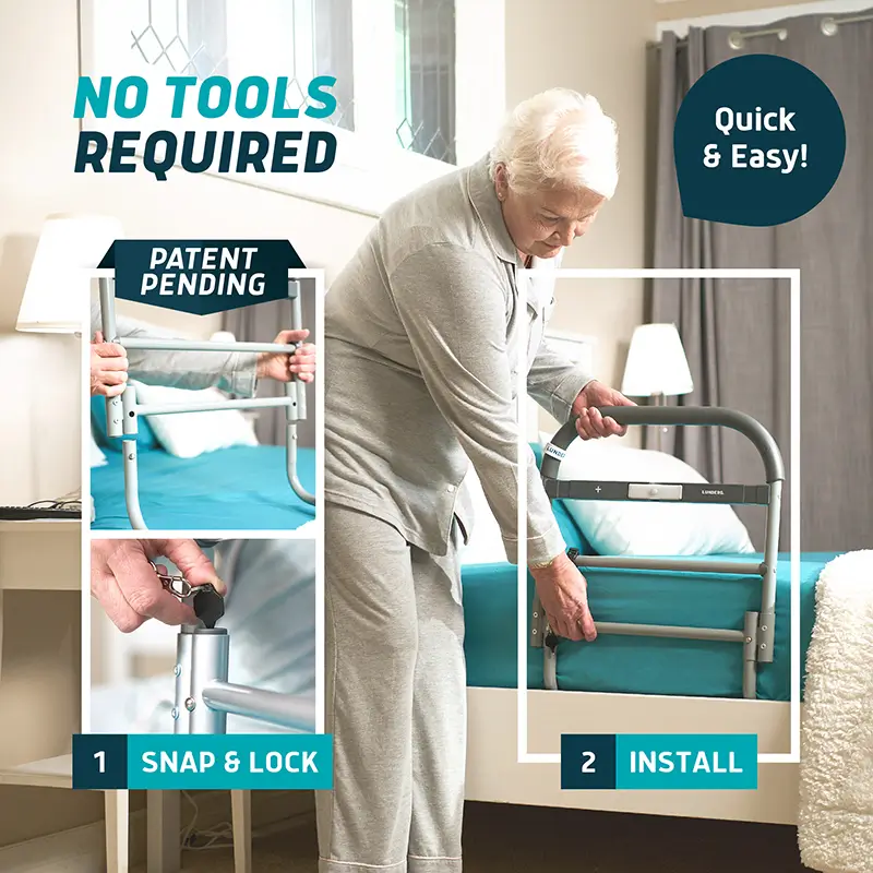 bed assist rail for seniors