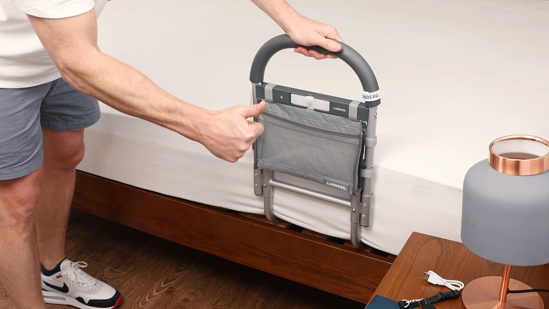 Lunderg Bed Assist Rail Assemble & Install Video