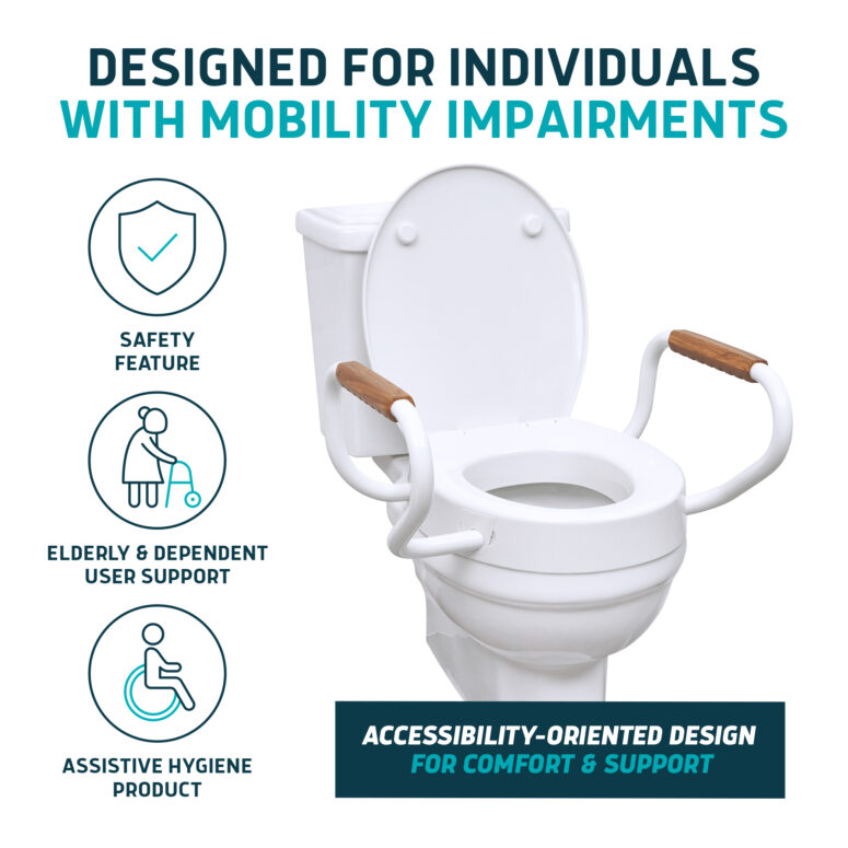 Round Raised Toilet Seat