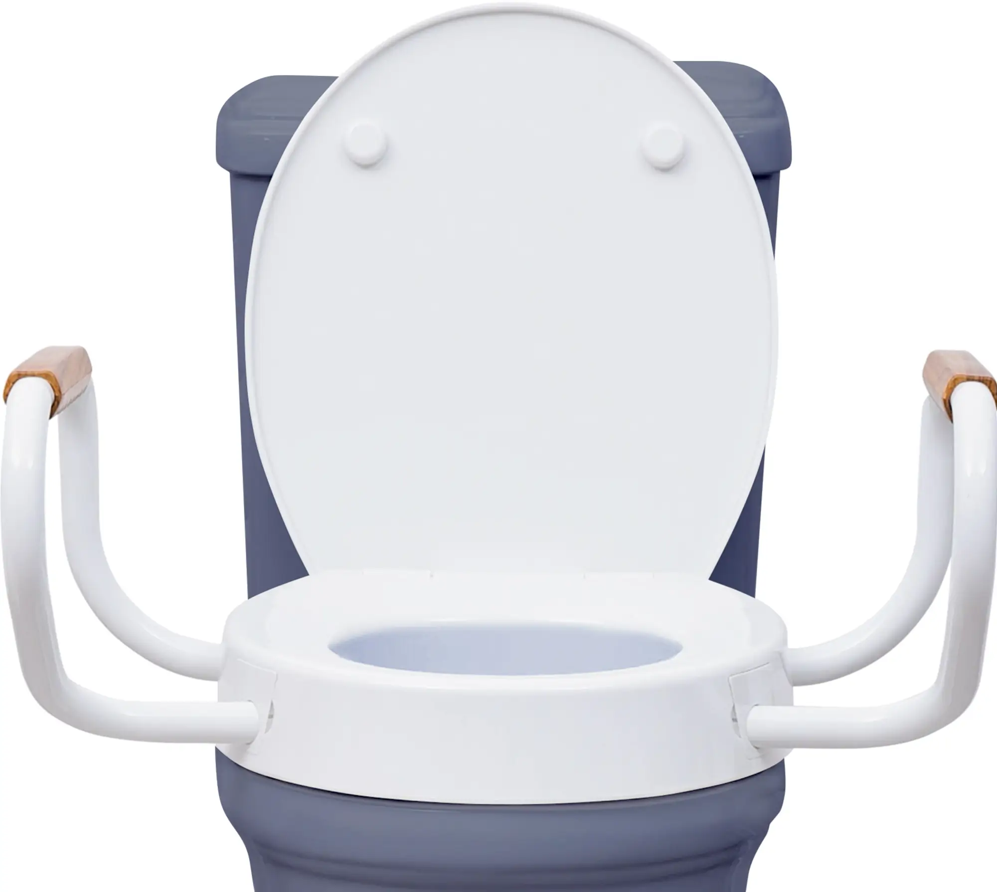 raised toilet seat with arms raised toilet seat with arms