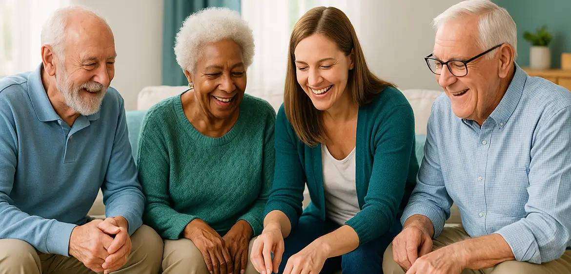 seniors playing