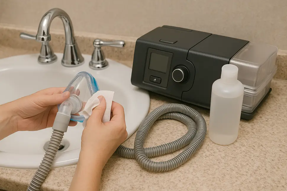 clean cpap machine